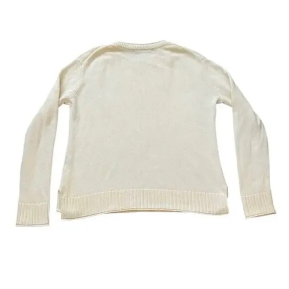 Jenni Kayne Everyday Sweater Wool Cashmere Blend Size S Quiet Luxury Old Money - Picture 9 of 9